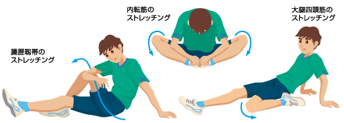 スポーツによる膝の慢性障害 日本整形外科学会 症状 病気をしらべる